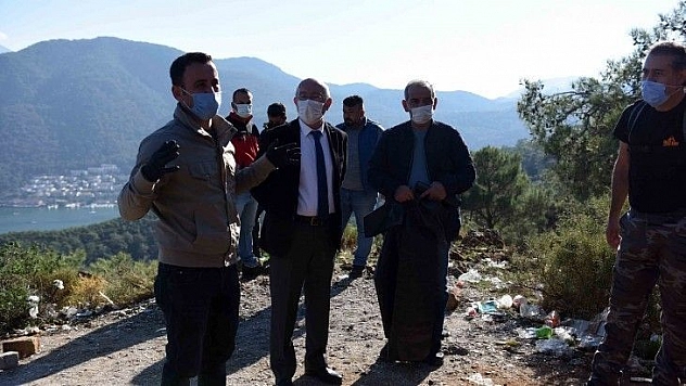 Oyuktepe'de temizlik yapıldı