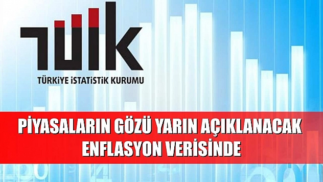 Piyasaların gözü yarın açıklanacak enflasyon verisinde