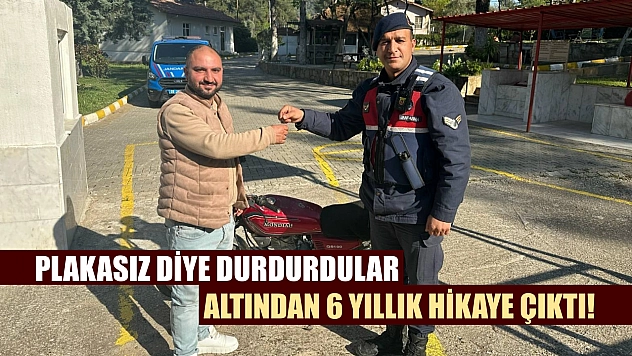 Plakasız diye durdurdular, altından 6 yıllık hikaye çıktı