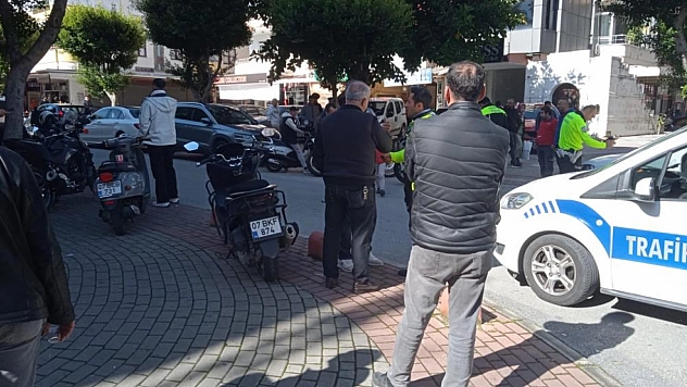 Polisten kaçan ehliyetsiz motosiklet sürücüsü yakalandı