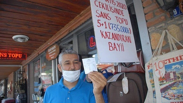 Şans Topu, Fethiye'ye İsabet Etti