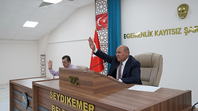 Seydikemer'de haziran ayı meclis toplantısı yapıldı