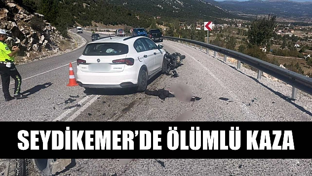 Seydikemer'de ölümlü kaza