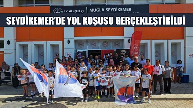 Seydikemer'de yol koşusu gerçekleştirildi
