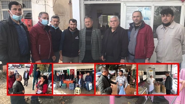 Soydemir, esnaf ziyaretlerine kaldığı yerden devam ediyor