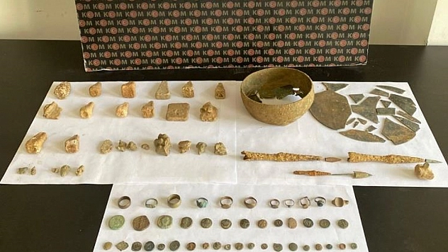 Tarihi eser operasyonu: 1 gözaltı