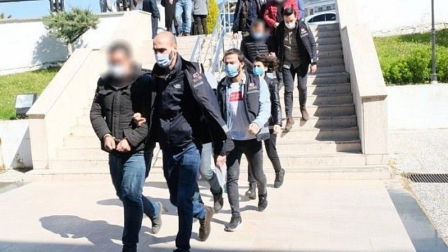 Tefecilik operasyonunda gözaltına alınan 6 şüpheli adliyeye sevk edildi