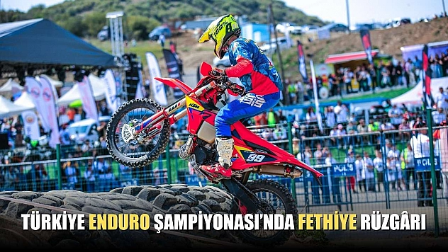 Türkiye Enduro Şampiyonası'nda Fethiye rüzgârı
