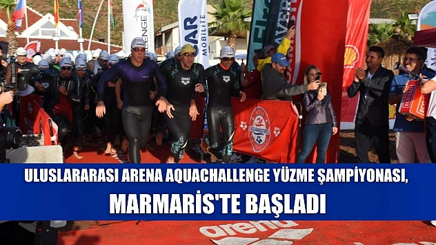 Uluslararası Arena AquaChallenge Yüzme Şampiyonası, Marmaris'te başladı
