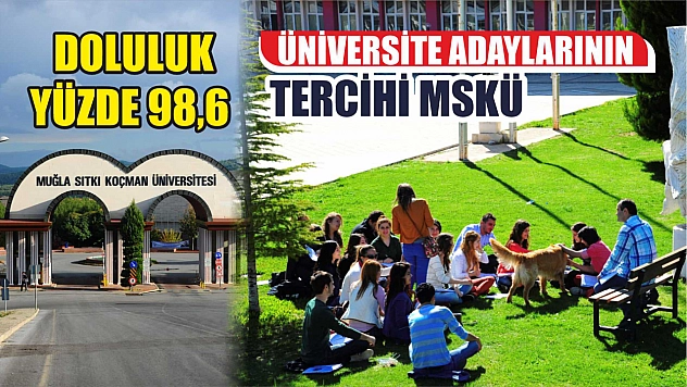Üniversite Adaylarının Tercihi MSKÜ: Doluluk Yüzde 98,6