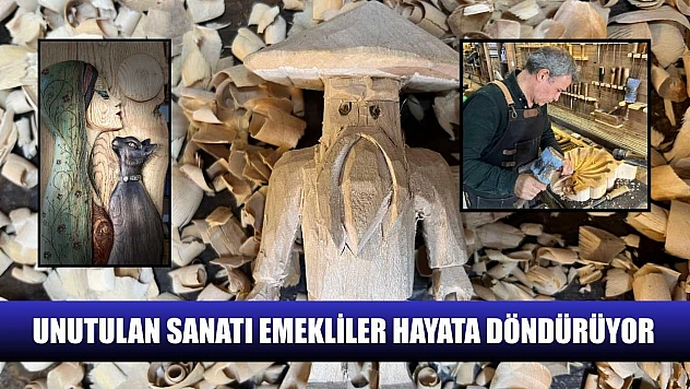 Unutulan sanatı emekliler hayata döndürüyor