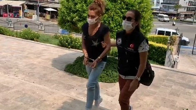 Uyuşturucu taciri genç kız tutuklandı