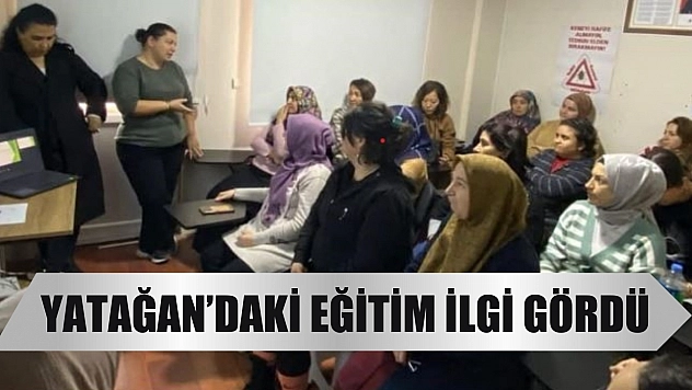 Yatağan'daki eğitim ilgi gördü