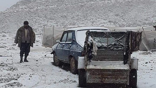 Yaylalar Haziran ayında beyaza büründü 