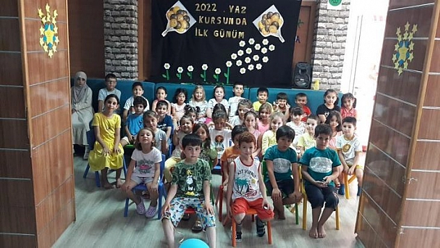 Yaz Kur'an kursları açıldı