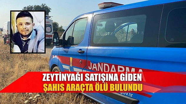 Zeytinyağı Satışına Giden Şahıs Araçta Ölü Bulundu
