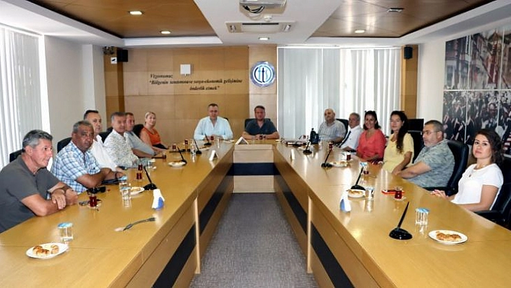 İYİ PARTİ FETHİYE İLÇE YÖNETİMİ, BAŞKAN ÇIRALI İLE GÖRÜŞTÜ