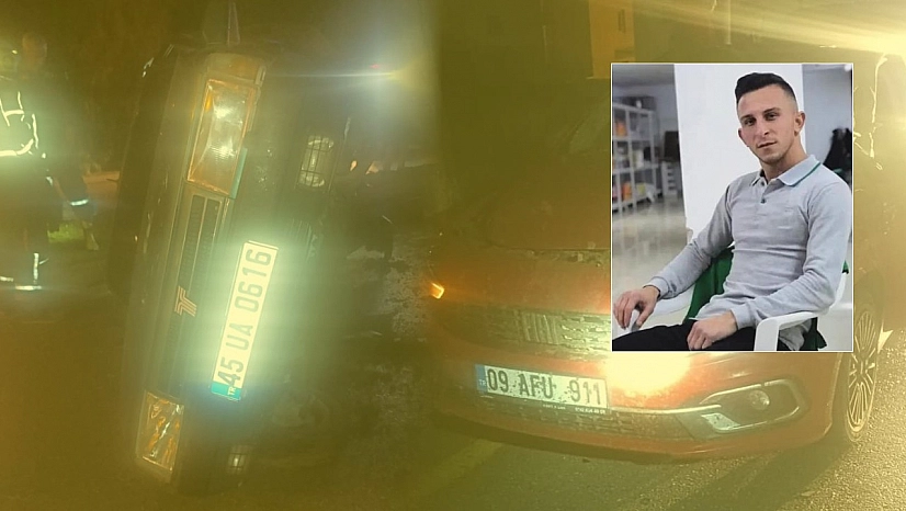 Feci trafik kazası: Genç sürücü hayatını kaybetti