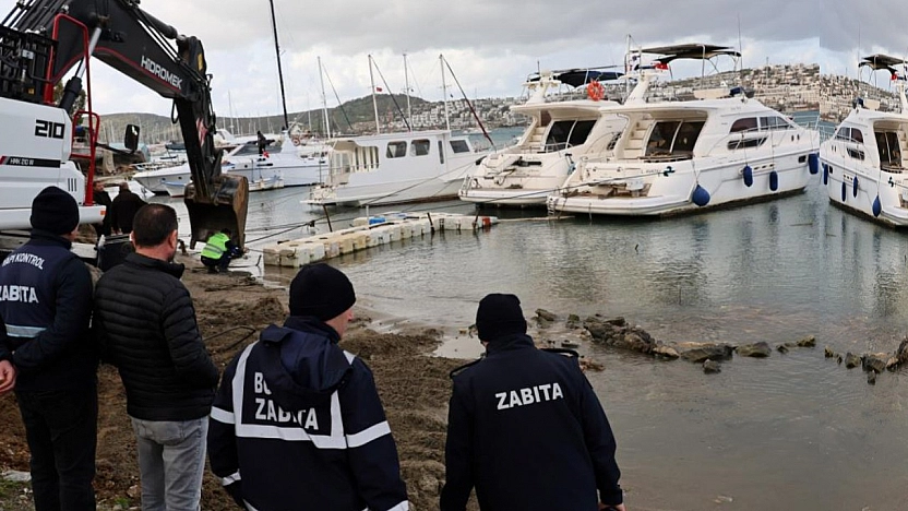 Bodrum'da Gümbet Koyu halka kazandırılıyor