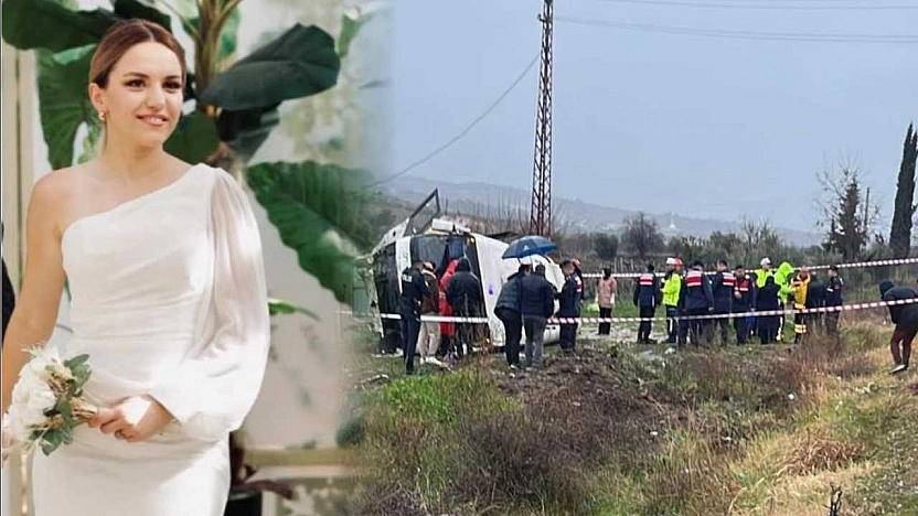 Memurları taşıyan servis kazasında acı haber geldi