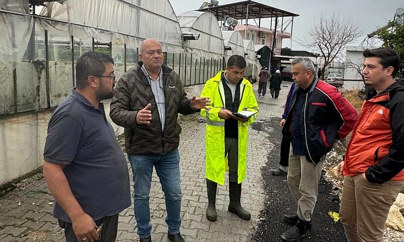 Muğla Büyükşehir'den Seydikemer Kumluova'da Yaşanan Afet Sonrası İnceleme