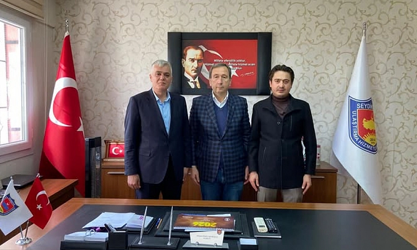 Seydikemer Ulaştırma Hizmetleri Esnaf Odası Başkanı Çakıroğlu'na hayırlı olsun ziyareti