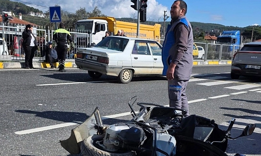 Ula'da trafik kazası: 1 yaralı