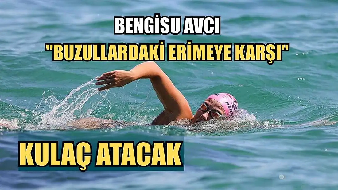 Bengisu Avcı 'buzullardaki erimeye karşı' kulaç atacak