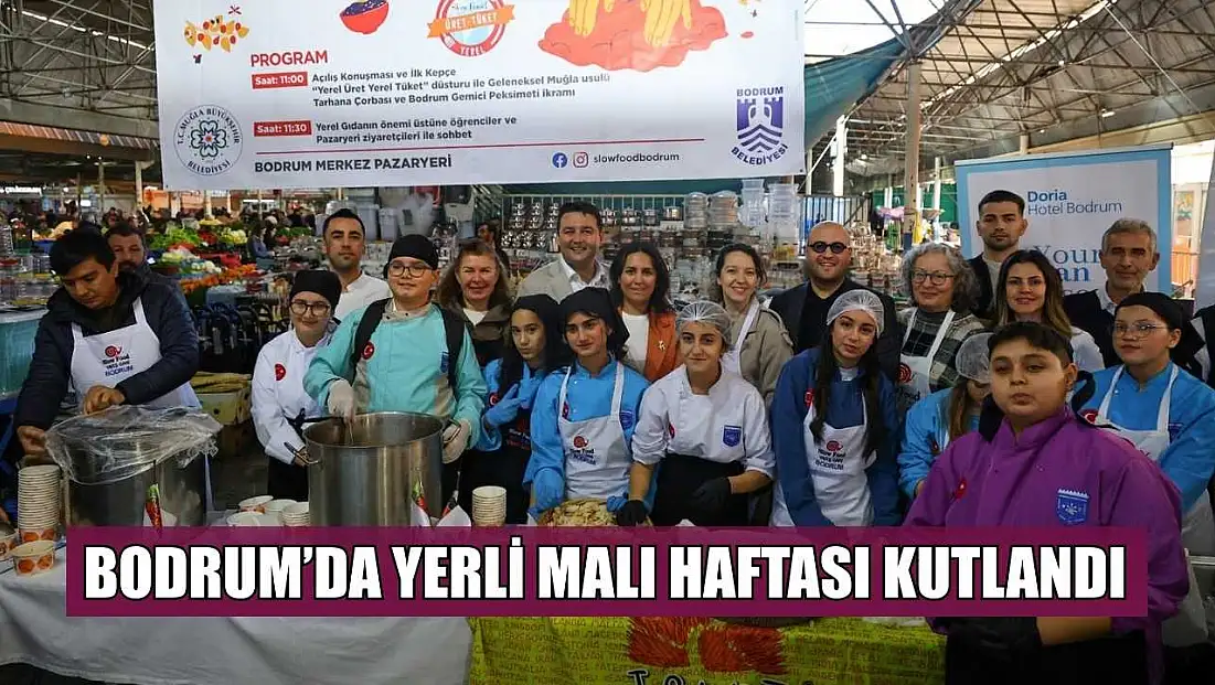 Bodrum’da Yerli Malı Haftası kutlandı