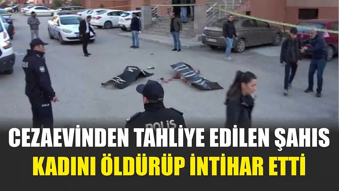 Cezaevinden Tahliye Edilen Şahıs, Kadını Öldürüp İntihar Etti