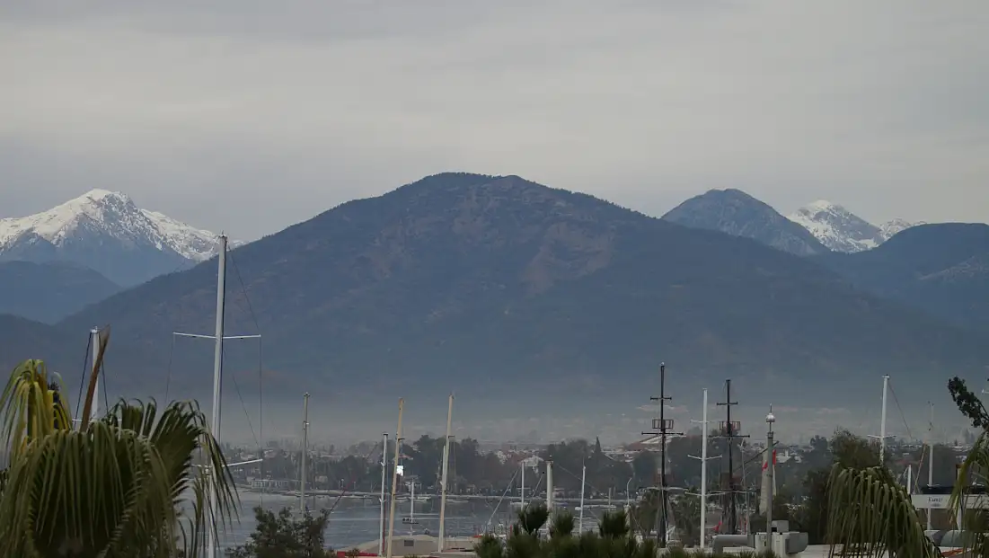 Fethiye’de 27 Ocak salı günü kuvvetli yağış alarmı