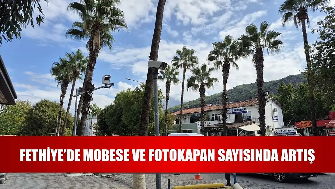 Fethiye’de Mobese ve Fotokapan Sayısında Artış