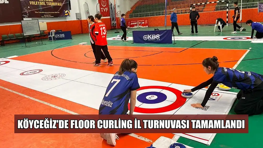 Köyceğiz'de Floor Curling İl Turnuvası tamamlandı