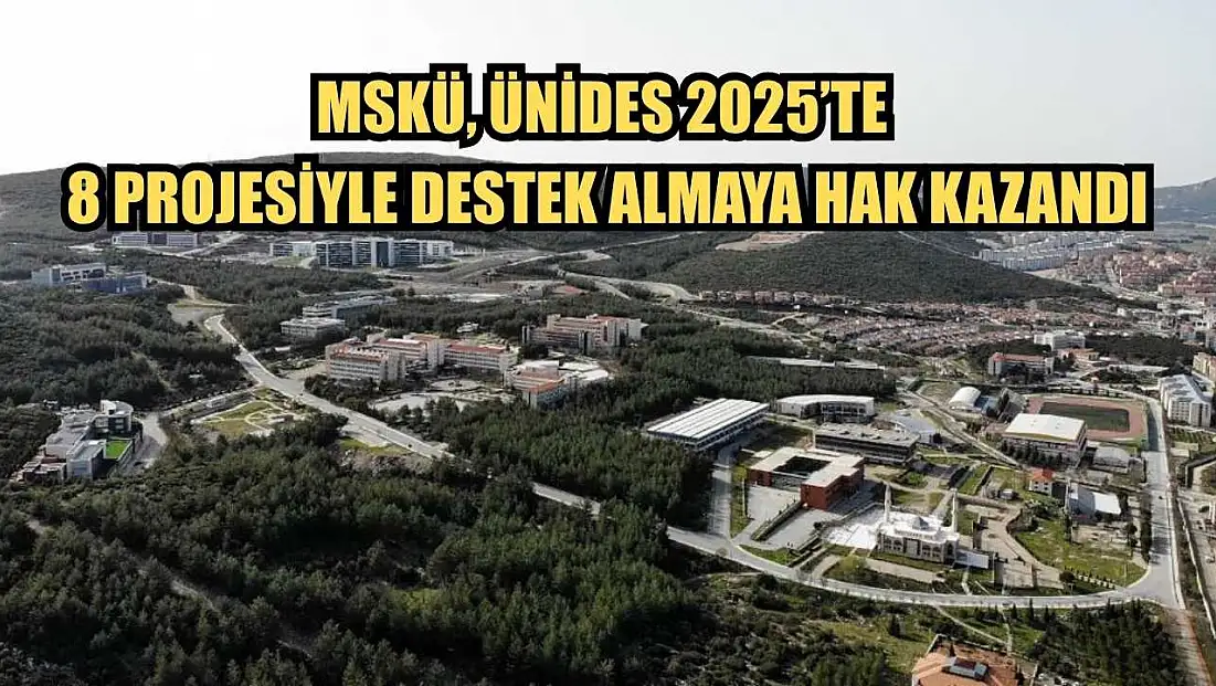 MSKÜ, ÜNİDES 2025’te 8 projesiyle destek almaya hak kazandı