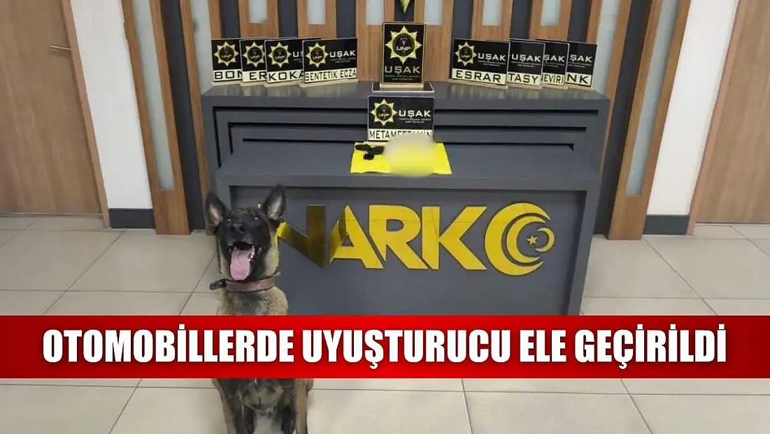 Otomobillerde uyuşturucu ele geçirildi