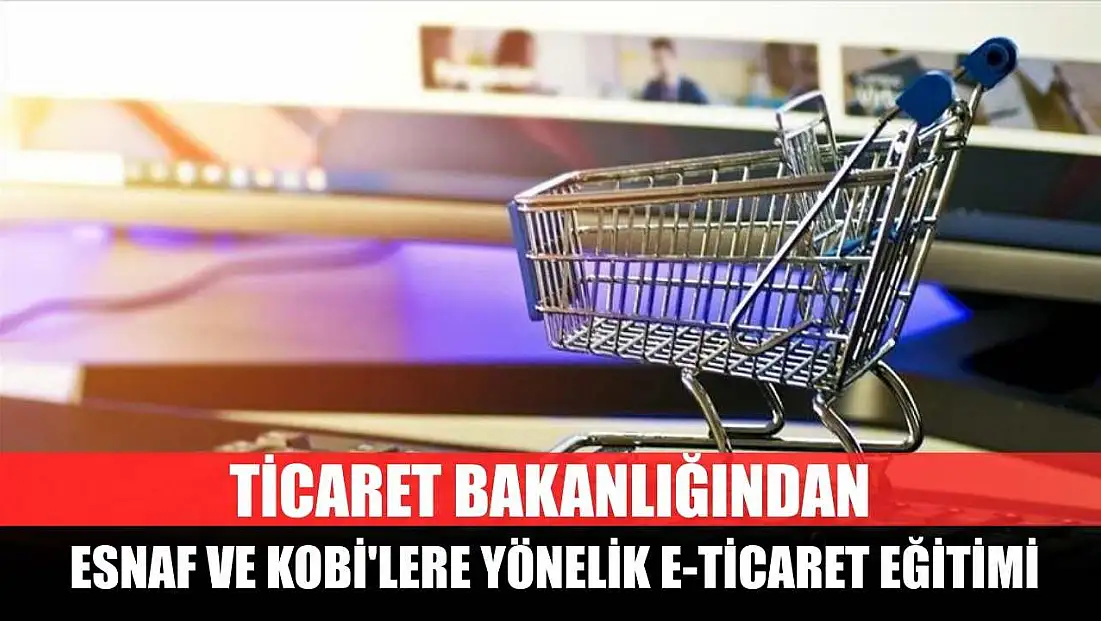 Ticaret Bakanlığından esnaf ve KOBİ'lere yönelik e-ticaret eğitimi