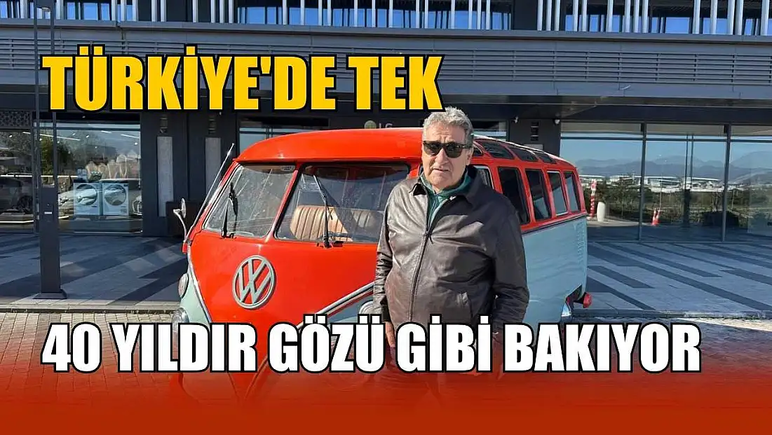 Türkiye'de tek ve 40 yıldır gözü gibi bakıyor