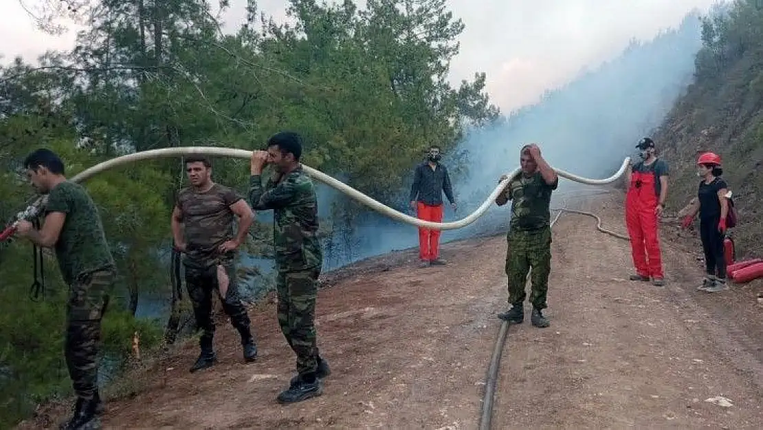 'Yeşil Vatan' için omuz omuza mücadele ediyorlar