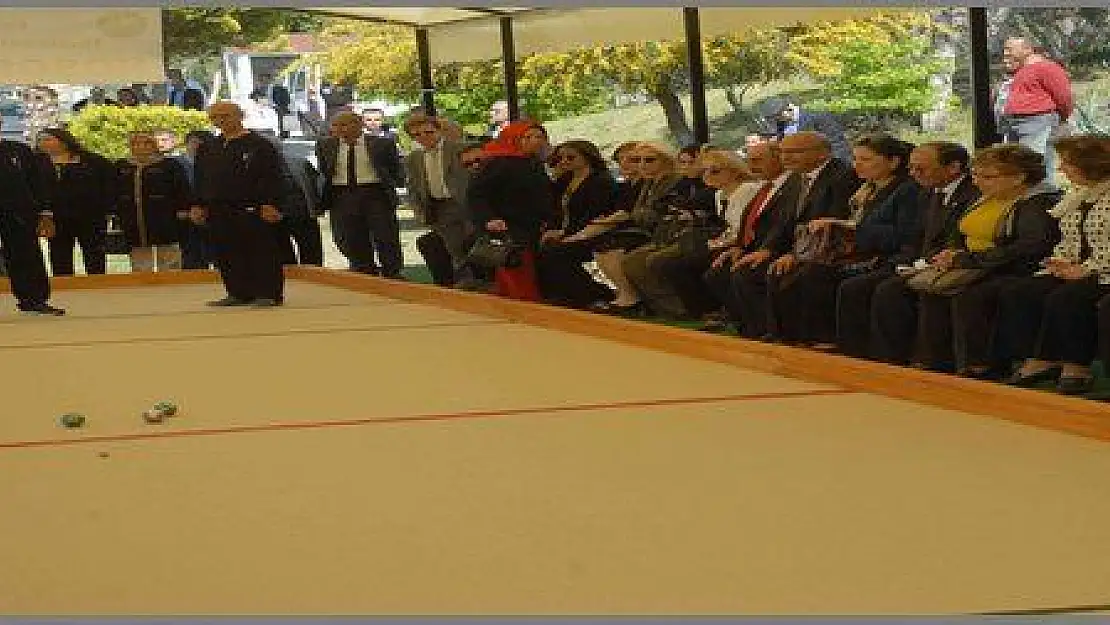  BOCCE SALONU HİZMETE AÇILDI