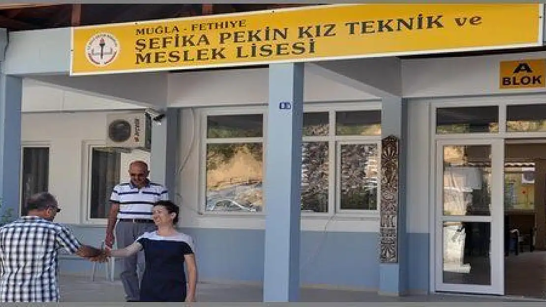 BELEDİYE'DEN KIZ MESLEK LİSESİ'NE EK BİNA