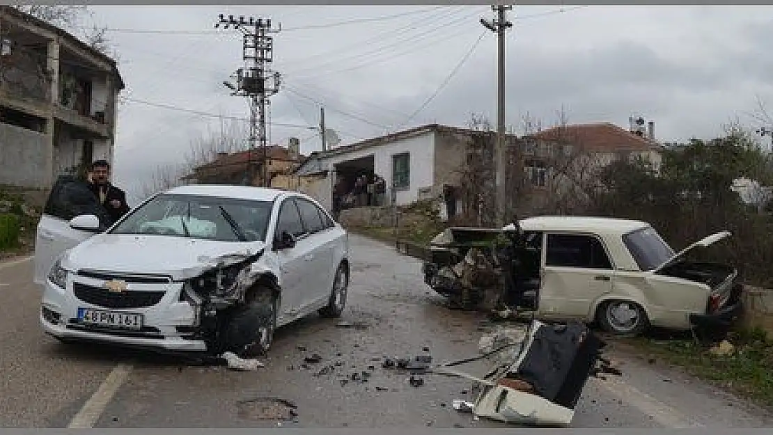 GİRMELERDEKİ ÖLÜM VİRAJINDA YİNE KAZA (görüntülü)