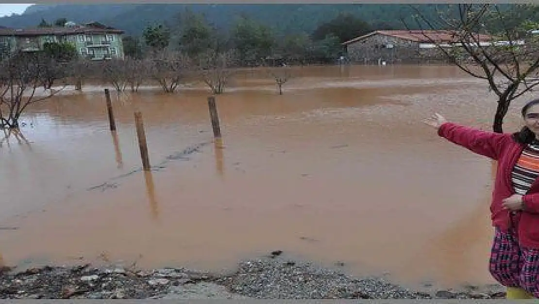 KAYAKÖY SU ALTINDA KALDI