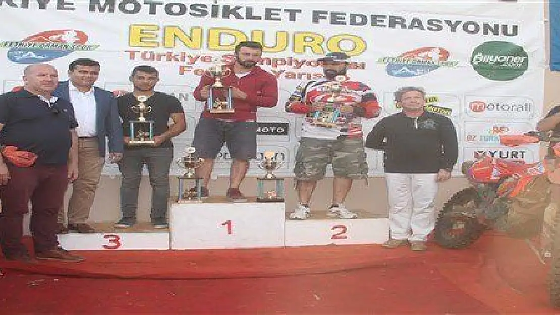 TÜRKİYE ENDURO ŞAMPİYONASI 5. AYAK YARIŞI SONA ERDİ