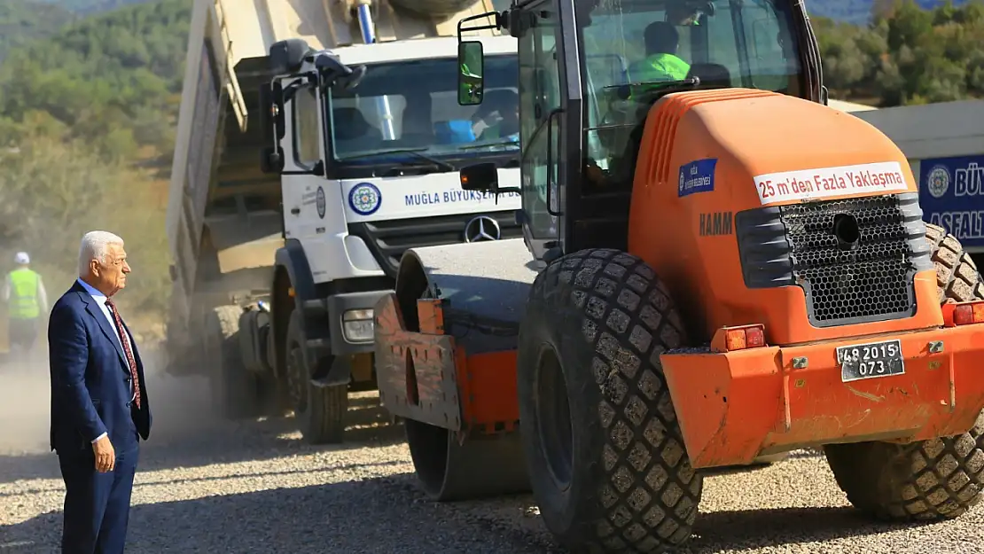 10 İlçede 193 km yol yapıldı