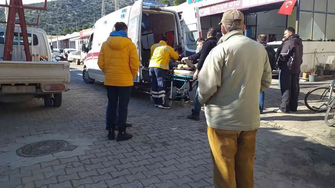 10 metre yükseklikten aşağı düştü