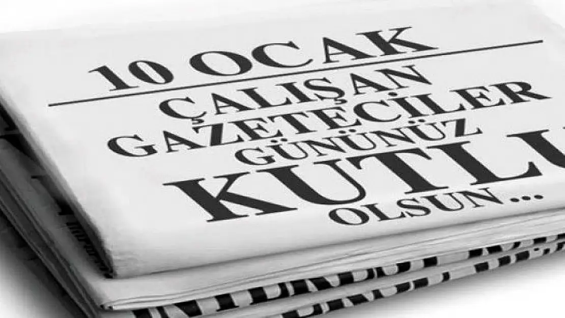 10 Ocak Çalışan Gazeteciler gününü kutladılar