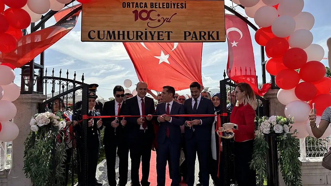 100. Yıl Cumhuriyet Parkı Açılış Töreni