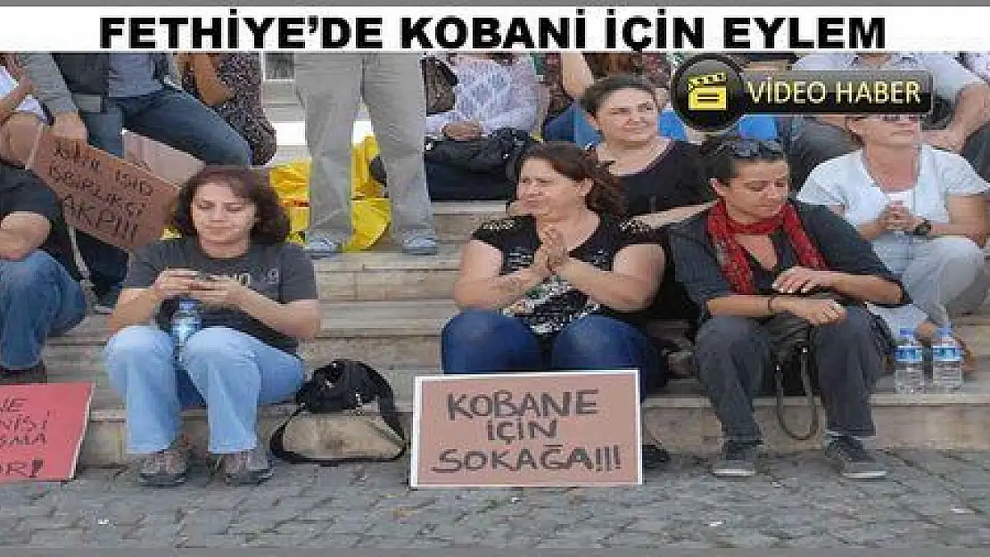 KOBANİ İÇİN ALKIŞLI EYLEM