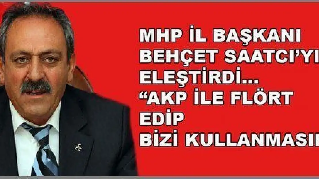 MHP DEN SERT ELEŞTİRİLER