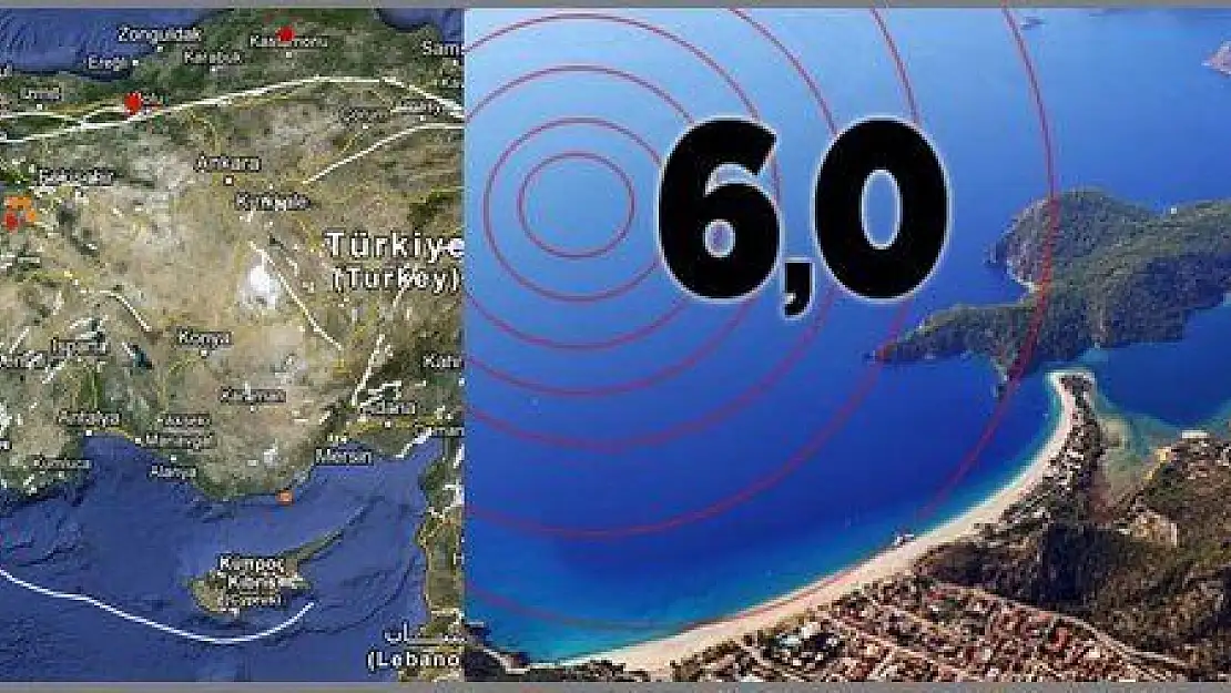 AKDENİZ'DE 6.0'LIK DEPREM